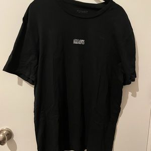 Allsaints Oversized Logo T-Shirt